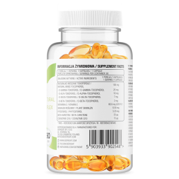 OstroVit Vitamina E naturala 400 IU 90 capsule - Antioxidant si protectie celulara Beneficii Vitamina E: antioxidant puternic, a