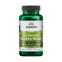 Kudzu radacina 500 mg 60 Capsule, Swanson Beneficii radacina Kudzu- poate ajuta la ameliorarea leziunilor hepatice, poate atenua