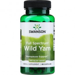 Swanson Full Spectrum Wild Yam (ignama salbatica), 400mg 60 Capsule Beneficii ignama salbatica (Wild Yam)- poate stimula product