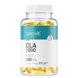 OstroVit CLA 1000mg 180 Capsule – Control Greutate Proprietati ale ingredientelor continute in OstroVit CLA: Regleaza nivelul co