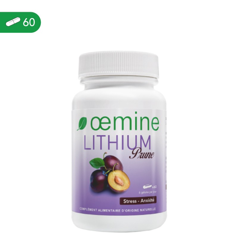 Orotat de Litiu - Litiu Orotat 4 mg 60 Capsule, Oemine