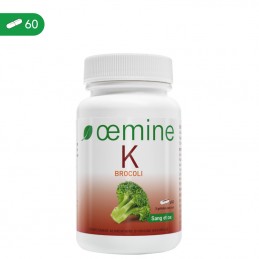 Oemine Vitamina K 60 Capsule Beneficii Vitamina K: reduce bolile cardiovasculare, reduce ridigizarea arterelor, pastreaza un niv