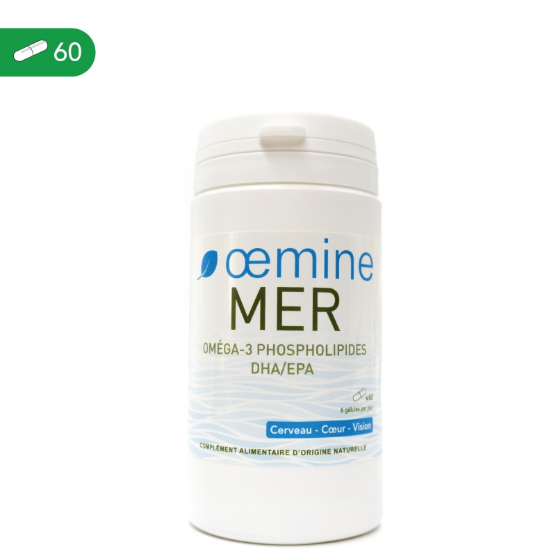 Oemine Mer Lecitina Omega-3 + Colina 60 gelule - Inima si Circulatie Beneficii importante ale consumului de lecitina marina: aju