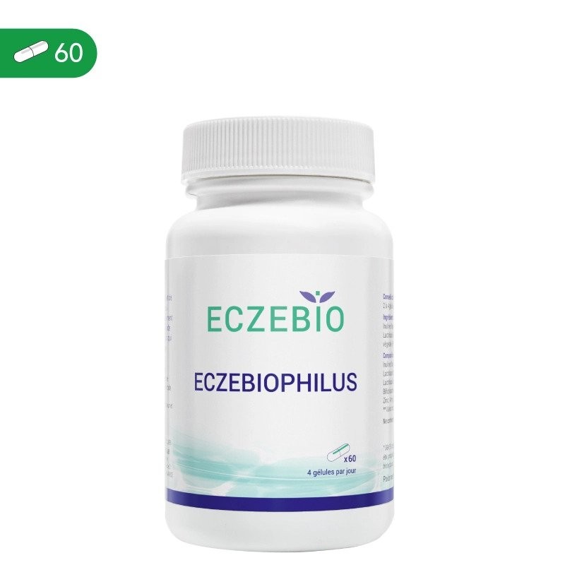 Oemine ECZEBIOPHILUS (Prebiotic si Probiotic) - 60capsule Contine peste 6 miliarde de bacili enterici per capsula. Pentru a cont