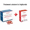 Cholesterol Packet – Colesterol și Trigliceride Mărite | Krill Oil + Cholesteril New Generation (180 capsule fiecare)
