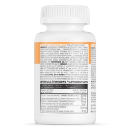 OstroVit Curcuma + Piper Negru + Ghimbir 90 Tablete – Articulatii Proprietati OstroVit Turmeric + Piper negru + Ghimbir: Poate a