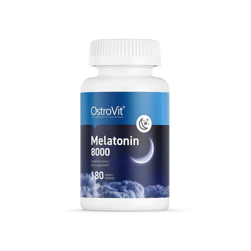 Ostrovit melatonină 8000 mcg - 8 mg 180 tablete
