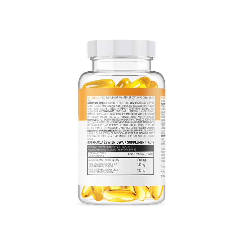 OstroVit Omega 3, 30 Capsule - 1 | YEO