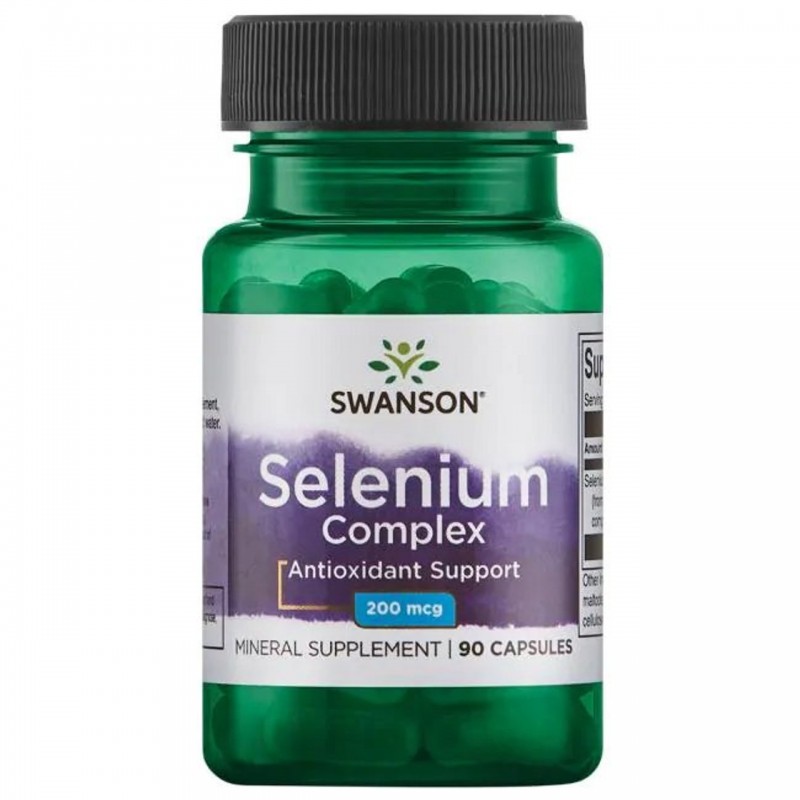 Swanson Ultra Albion Complex Seleniu 200mcg 90 Capsule Beneficii Seleniu: contribuie la funcționarea normală a tiroidei si a sis