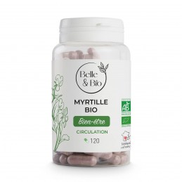 Belle&Bio Afine BIO 120 Capsule – Ochi Sanatosi & Protectie Vizuala Pudra Afine Bio (Myrtille) beneficii: bogat in polifenoli, b