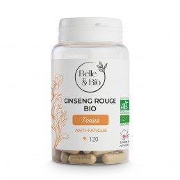 BelleBio Ginseng Rosu BIO 120 Capsule – Energie & Potenta Beneficii Ginseng Rosu Bio, Ginseng Rosu Coreean: tonic sexual, ajuta 