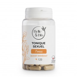 Belle&Bio Tonic Sexual 120 capsule (Afrodisiac, libidou, dorinta sexuala) Beneficii Tonic Sexual: creste tes-tosteronul, afrodis
