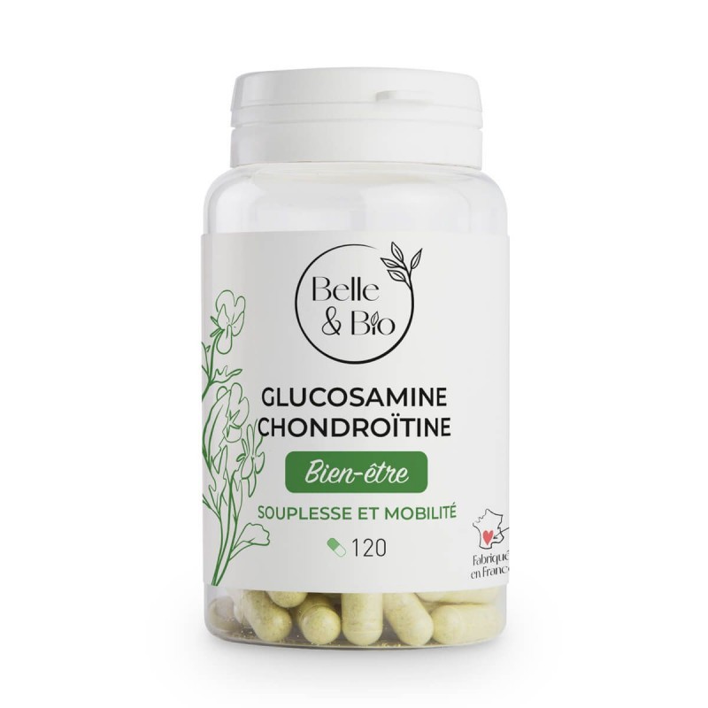 Belle&Bio Glucozamina Condroitina MSM 120 Capsule – Mobilitate & Cartilaj Beneficii Glucosamina-Condroitina: contine Glucozamina