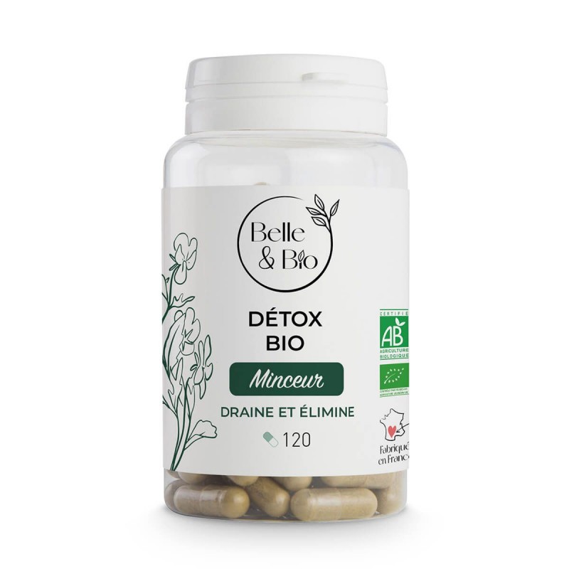 Belle&bio detox bio 120 capsule, detoxifiere organism