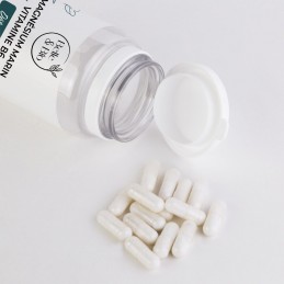 Belle&Bio Magneziu Marin + B6 120 Capsule – Somn & Relaxare Beneficii Magneziu marin si Vitamina B6: mentine metabolismul energe