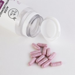 BelleBio Acid Hialuronic + Colagen Marin 90 Capsule – Piele Beneficii Acid Hialuronic: complex cu Acid Hialuronic, Colagen marin