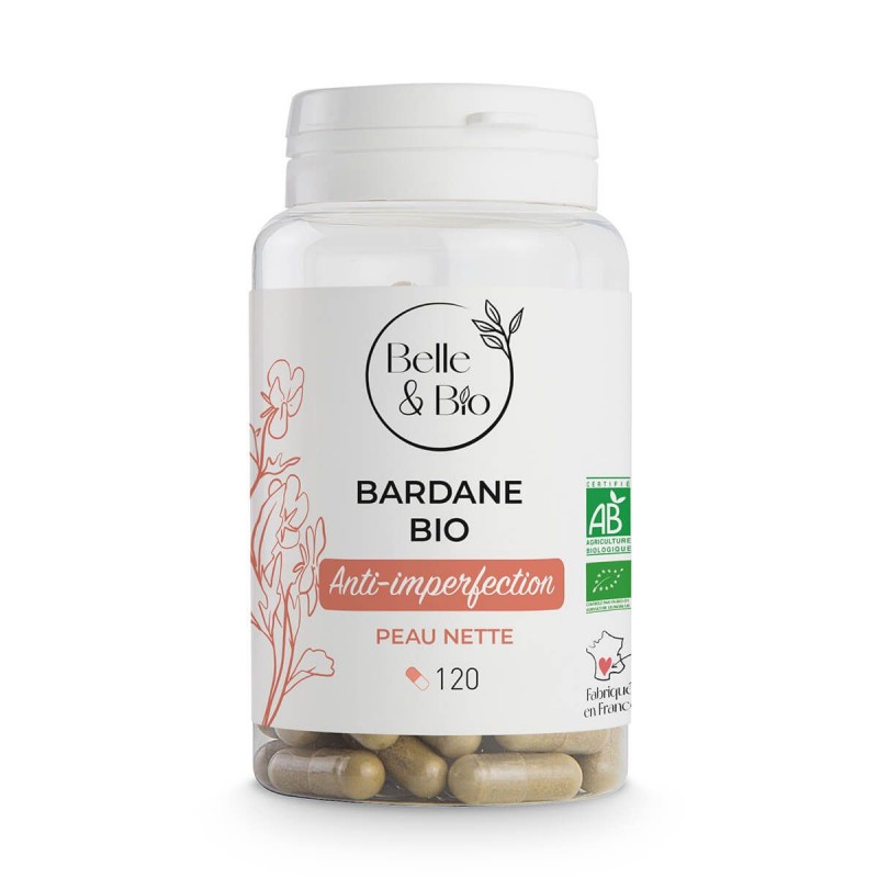 BelleBio Brusture BIO 120 Capsule – Detox & Piele Beneficii Belle&amp;Bio brusture organic: 100% radacina de brusture organic, a