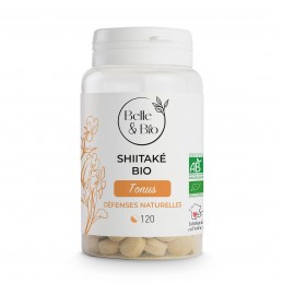 BelleBio Extract Shiitake BIO 120 Capsule – Imunitate Naturala Supliment alimentar cu extract de shiitake bio, 120 capsule Belle
