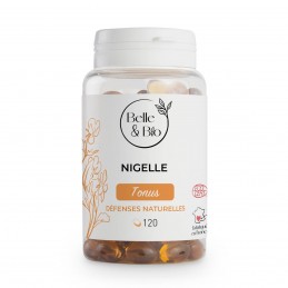 Belle&Bio Ulei Chimen Negru BIO 500mg 120 Capsule – Imunitate Beneficii Ulei de Chimen Negru Bio: stimuleaza sistemul natural de