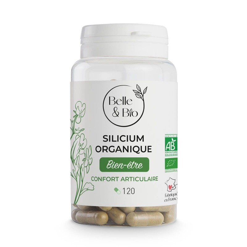 Belle&Bio Siliciu Organic 120 Capsule – Piele & Colagen Siliciu Organic beneficii: are un efect de intinerire asupra organismulu