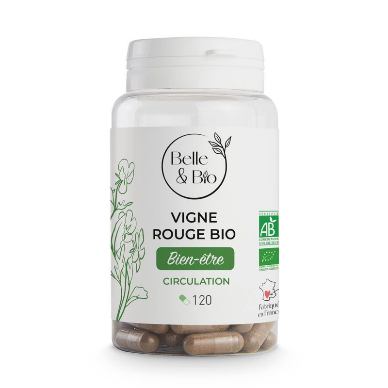Belle&bio vita de vie rosie bio 120 capsule (pentru sistemul cardiovascular, varice)