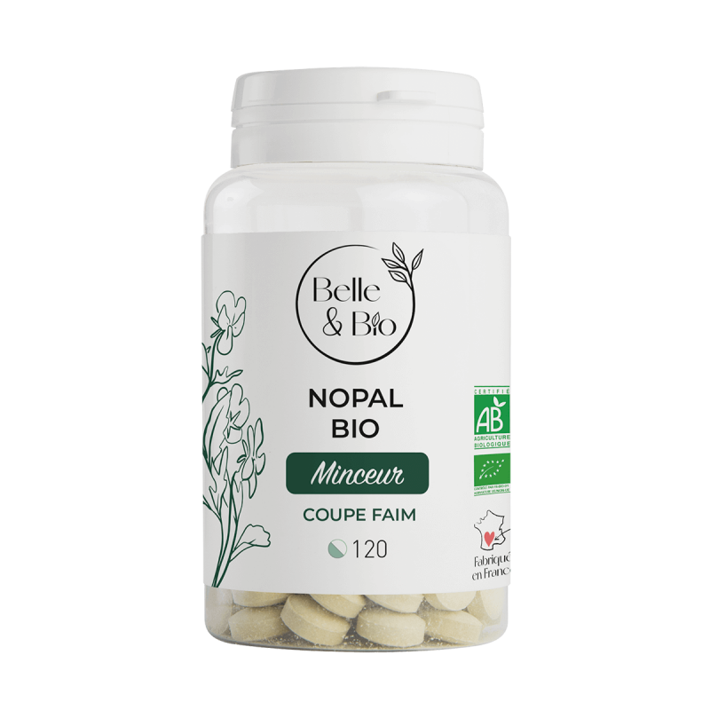 Belle&bio nopal bio 120 comprimate, reduce foamea, regleaza glicemia