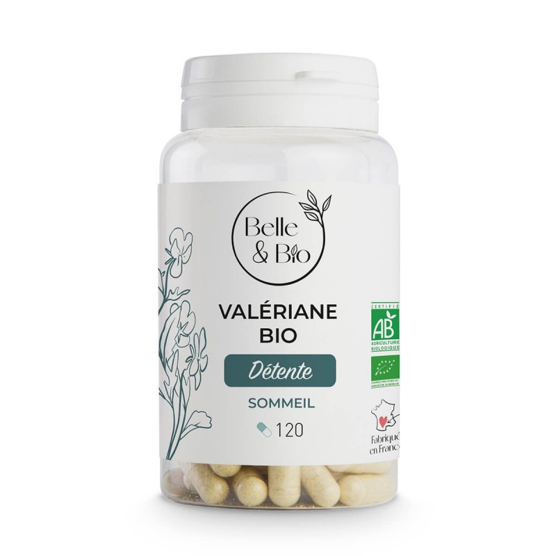 Belle&Bio Valeriana Bio 120 Capsule, Somn linistit, relaxare Beneficii Valeriana Bio: promoveaza un somn odihnitor, are propriet