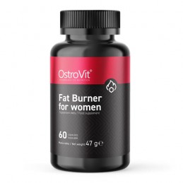 OstroVit Fat Burner for Women 60 capsule - Ardere grasimi si Energie Accelerarea metabolismului, crescte dorința de antrenament,