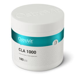 OstroVit CLA 1000mg 180 Capsule – Control Greutate Proprietati ale ingredientelor continute in OstroVit CLA: Regleaza nivelul co