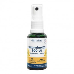 Oemine Vitamina D3 - vegetala, spray picaturi orale Beneficii Vitamina D3: mentinerea sanatatii dintilor si a oaselor, mentinere