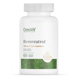 OstroVit Resveratrol Trans Vege 100 mg 60 capsule - Antioxidant si Vitalitate Resveratrol Trans Vege beneficii: mentine sanatate