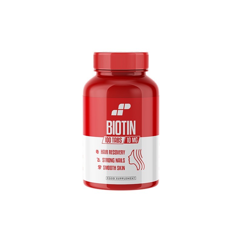 Muscle power biotina 10.000 mcg + vitamine + siliciu 100 tablete