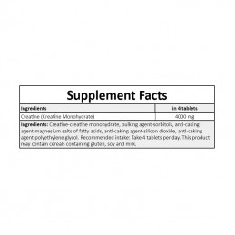 Creatina 1000 mg 120 Tablete, Muscle Power Beneficii Creatina: creste puterea semnificativ, castig rapid de masa musculara, supl