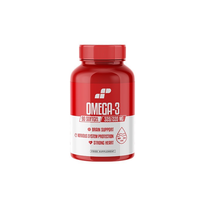 Muscle Power Omega 3 330 EPA/220 DHA 1000 mg 90 Capsule moi Benefiii Omega-3: risc redus de boli cardiovasculare, risc redus de 