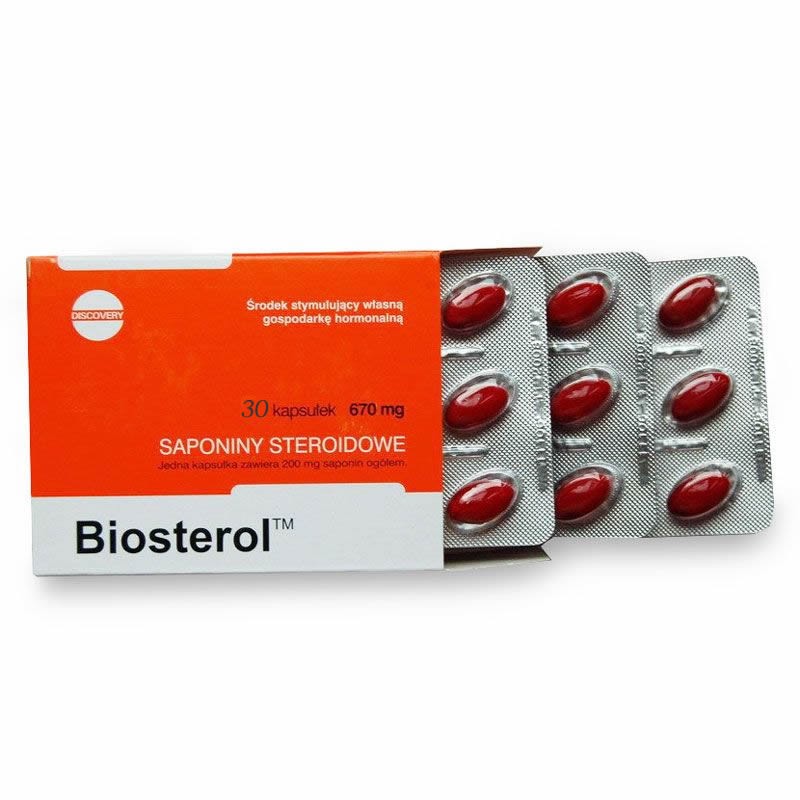 Megabol biosterol 750 mg 30 capsule, saponine + fitosteroli