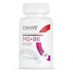 OstroVit Magneziu + Vitamina B6 90 Tablete – Stres & Crampe Magneziu + Vitamina B6 beneficii: Crește rezistenta si scade oboseal