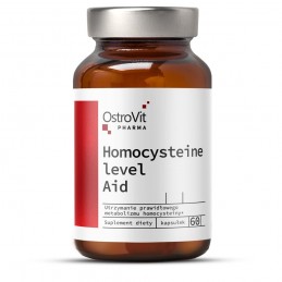 Pharma Homocysteine Level Aid 60 Capsule, OstroVit Homocysteine Level Aid beneficii: regleaza nivelul de homocisteina din corpul