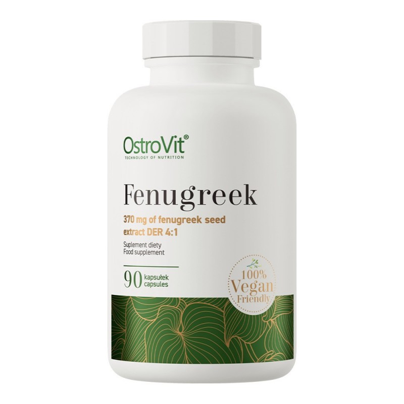 OstroVit Fenugreek Extract 370mg 90 Capsule – Libido & Energie Beneficii Fenugreek (Schinduf) : sursa bogata de nutrienti, susti