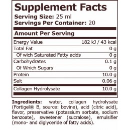 Pure Nutrition USA Colagen Lichid 10000 mg 500 ml – Piele Colagen Hidrolizat lichid tip 1 si 3 10.000mg beneficii: impotriva rid