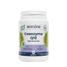 Oemine Coenzima Q10 naturala 60 capsule Beneficii Coenzima Q10: creste energia celulelor, ajuta la o buna functionare a inimii, 