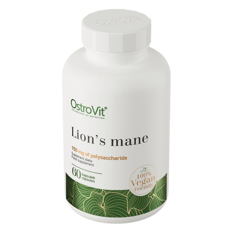 Lion\'s Mane vege - Coama leului 60 Capsule, OstroVit - 1 | YEO