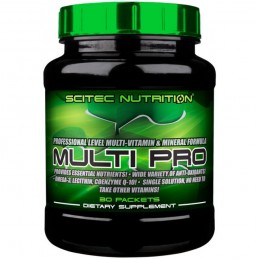 Scitec Multi Pro 30 pliculete Beneficii Multi-Pro: formula completa, profesionala de multivitamine si minerale, contine antioxid