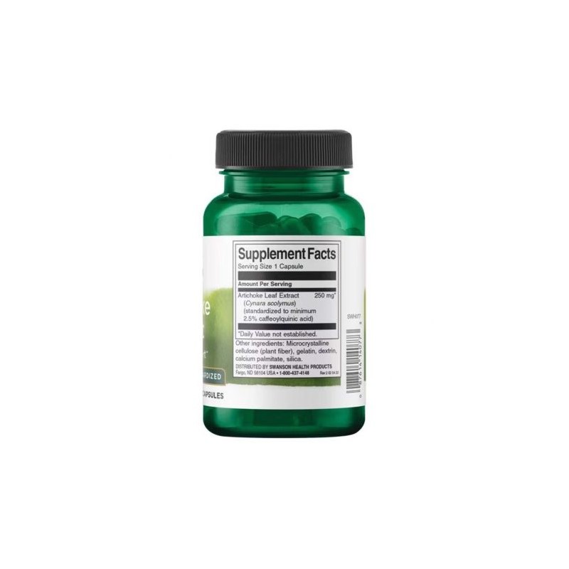 Artichoke Anghinare Extract 250mg 60 Capsule, Swanson - 1 | YEO