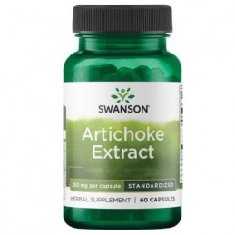 Swanson Extract de Anghinare 250 mg – 60 Capsule – Ficat, Colesterol si Detox Natural Beneficii Anghinare: imbuntateste sanatate