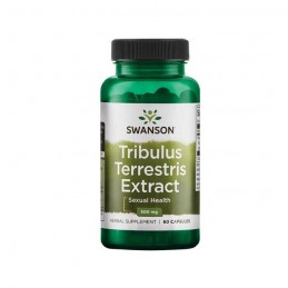 Tribulus Terrestris Extract 500mg 60 Capsule Swanson Beneficii Tribulus Terrestris: creste in mod natural nivelul de tes-tostero