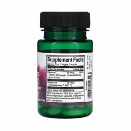 Swanson Vitamin D3 2000 IU + K2 MK-7 75 mcg 60 Capsule – Oase si Imunitate VITAMINA D3 2000 ui + K2 beneficii: creste mineraliza