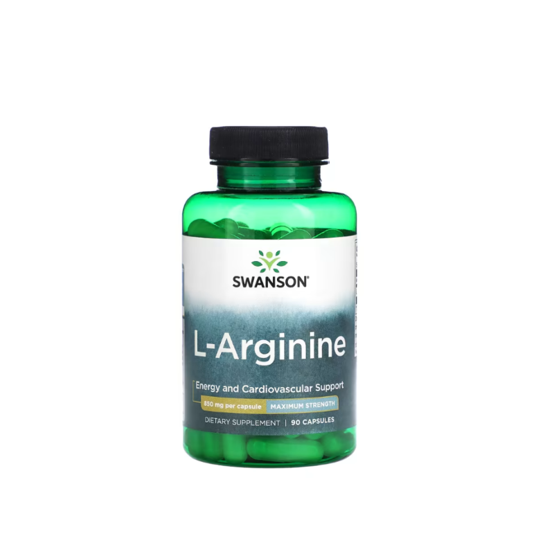 L-Arginine 850mg 90 Capsule Swanson Beneficii L-arginine: imbunatatirea fluxului sanguin, amelioreaza mai repede ranile, atenuea