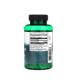 L-Glutamine 500mg 100 Capsule Swanson Beneficii L-Glutamina: poate ajuta recuperarea dupa exercitii fizice, aminoacid important,