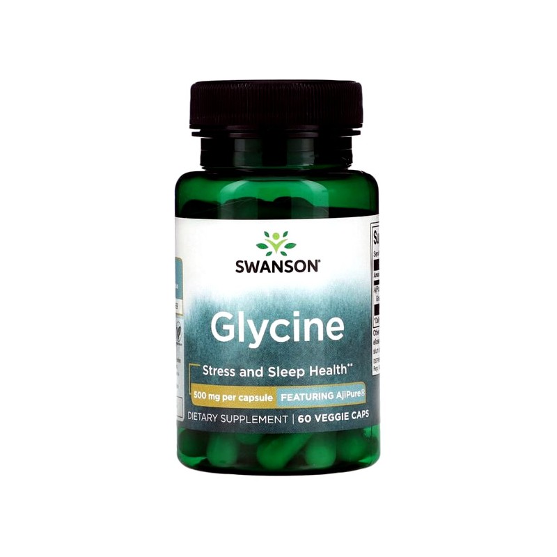 Glycine 500mg 60 Capsule Swanson