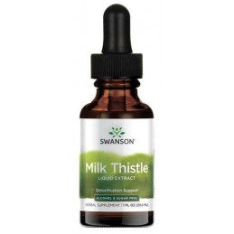 Milk Thistle Liquid Extract (Armurariu picaturi) 29,6ml Swanson Armurariul este un supliment alimentar in capsule vegane care co